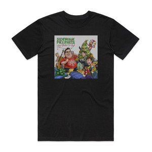 Sidewalk Prophets Merry Christmas To You Album Cover T-Shirt Black Sidewalk Prophets Merry Christmas To You Album Cover T-Shirt Black