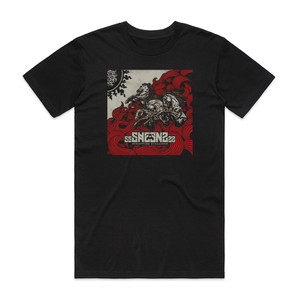 ssSHEENSss Strapping Stallions Album Cover T-Shirt Black ssSHEENSss Strapping Stallions Album Cover T-Shirt Black