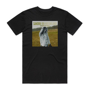 Sandra van Nieuwland Breaking New Ground Album Cover T-Shirt Black Sandra van Nieuwland Breaking New Ground Album Cover T-Shirt Black