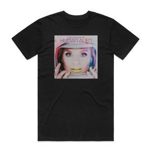 Sandra van Nieuwland Human Alien Album Cover T-Shirt Black Sandra van Nieuwland Human Alien Album Cover T-Shirt Black