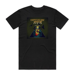 Switchblade Jesus Switchblade Jesus Album Cover T-Shirt Black Switchblade Jesus Switchblade Jesus Album Cover T-Shirt Black