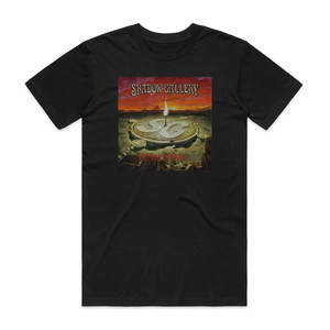 Shadow Gallery Carved In Stone Album Cover T-Shirt Black Shadow Gallery Carved In Stone Album Cover T-Shirt Black