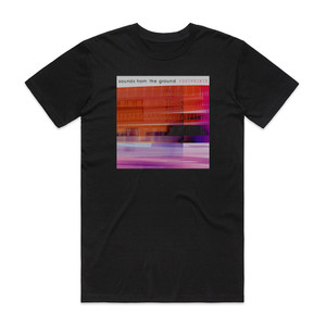 Sounds From the Ground Footprints Album Cover T-Shirt Black Sounds From the Ground Footprints Album Cover T-Shirt Black