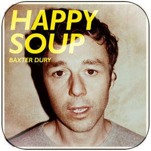 Baxter Dury Happy Soup Album Cover Sticker Baxter Dury Happy Soup Album Cover Sticker