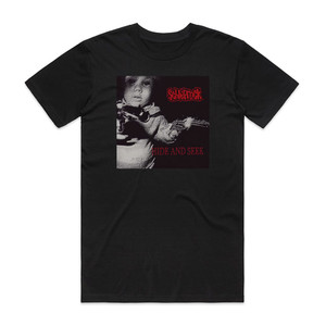 Schleprock Hide And Seek Album Cover T-Shirt Black Schleprock Hide And Seek Album Cover T-Shirt Black