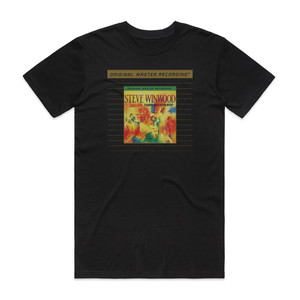 Steve Winwood Talking Back To The Night 1 Album Cover T-Shirt Black Steve Winwood Talking Back To The Night 1 Album Cover T-Shirt Black