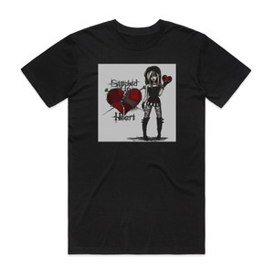 Stitched Up Heart Ep Album Cover T-Shirt Black Stitched Up Heart Ep Album Cover T-Shirt Black