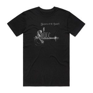 Sabre Keepers Of The Sword Album Cover T-Shirt Black Sabre Keepers Of The Sword Album Cover T-Shirt Black
