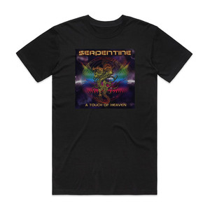 Serpentine A Touch Of Heaven Album Cover T-Shirt Black Serpentine A Touch Of Heaven Album Cover T-Shirt Black
