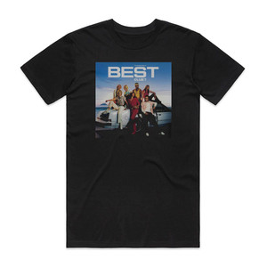 S Club The Best Of S Club 7 Album Cover T-Shirt Black S Club The Best Of S Club 7 Album Cover T-Shirt Black