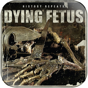 Dying Fetus History Repeats Album Cover Sticker Dying Fetus History Repeats Album Cover Sticker