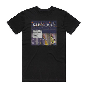 Safri Duo 35 Album Cover T-Shirt Black