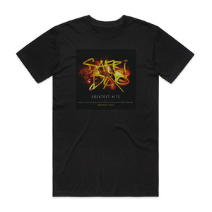 Safri Duo Greatest Hits Album Cover T-Shirt Black