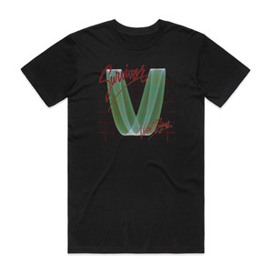 Survivor Vital Signs Album Cover T-Shirt Black Survivor Vital Signs Album Cover T-Shirt Black