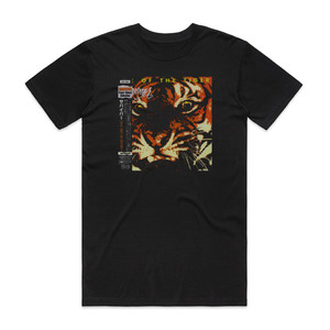 Survivor Eye Of The Tiger 1 Album Cover T-Shirt Black
