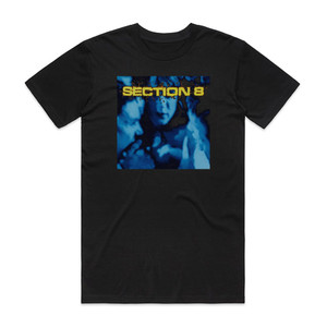 Section 8 Section 8 Album Cover T-Shirt Black Section 8 Section 8 Album Cover T-Shirt Black