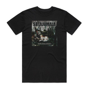 Sotajumala Death Metal Finland Album Cover T-Shirt Black