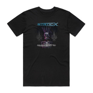 Static-X Hollow Project Regeneration Album Cover T-Shirt Black Static-X Hollow Project Regeneration Album Cover T-Shirt Black