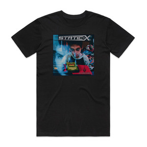 Static-X All These Years Album Cover T-Shirt Black