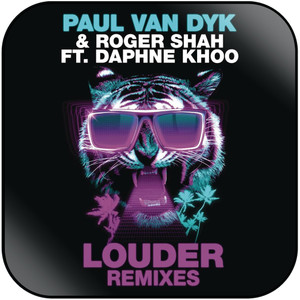 Paul van Dyk Louder Remixes Album Cover Sticker