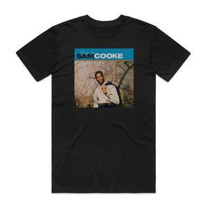 Sam Cooke Sam Cooke Album Cover T-Shirt Black Sam Cooke Sam Cooke Album Cover T-Shirt Black