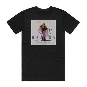 Shirley Bassey Showtime Album Cover T-Shirt Black Shirley Bassey Showtime Album Cover T-Shirt Black