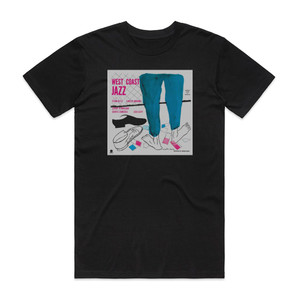 Stan Getz West Coast Jazz Album Cover T-Shirt Black Stan Getz West Coast Jazz Album Cover T-Shirt Black
