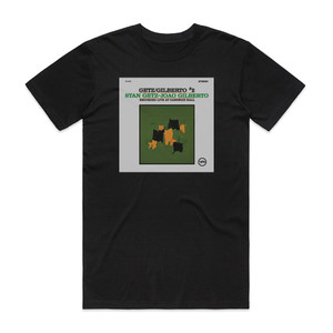 Stan Getz Getzgilberto 2 Album Cover T-Shirt Black