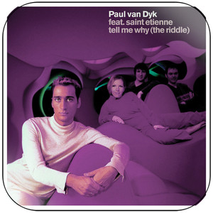 Paul van Dyk Tell Me Why The Riddle-2 Album Cover Sticker Paul van Dyk Tell Me Why The Riddle-2 Album Cover Sticker