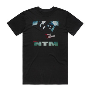 Supreme NTM Paris Sous Les Bombes Album Cover T-Shirt Black