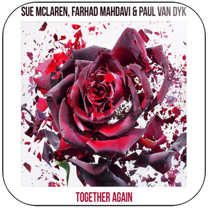 Paul van Dyk Together Again Album Cover Sticker Paul van Dyk Together Again Album Cover Sticker