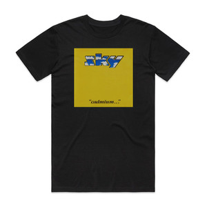 Sky Cadmium Album Cover T-Shirt Black Sky Cadmium Album Cover T-Shirt Black