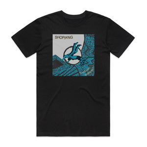 Shopping Consumer Complaints Album Cover T-Shirt Black Shopping Consumer Complaints Album Cover T-Shirt Black