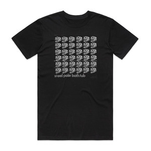 Steel Pole Bath Tub We Own Drrrills Album Cover T-Shirt Black Steel Pole Bath Tub We Own Drrrills Album Cover T-Shirt Black