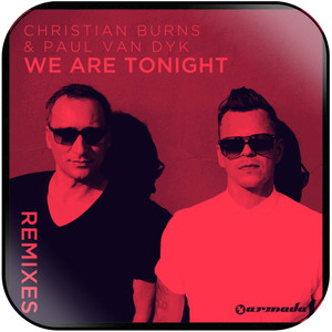 Paul van Dyk We Are Tonight Remixes Album Cover Sticker