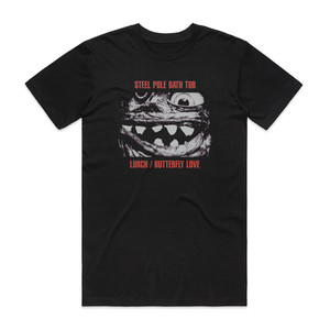 Steel Pole Bath Tub Lurch Butterfly Love Album Cover T-Shirt Black Steel Pole Bath Tub Lurch Butterfly Love Album Cover T-Shirt Black