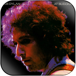 Bob Dylan At Budokan Album Cover Sticker Bob Dylan At Budokan Album Cover Sticker