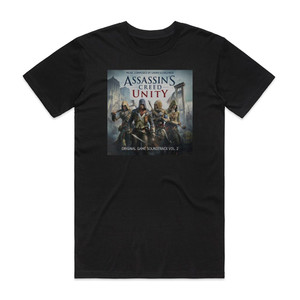 Sarah Schachner Assassins Creed Unity Original Game Soundtrack Vol 2 Album Cover T-Shirt Black