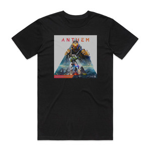 Sarah Schachner Anthem Original Game Soundtrack Album Cover T-Shirt Black