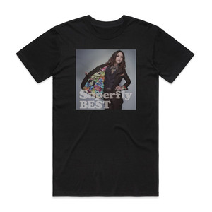 Superfly Superfly Best Album Cover T-Shirt Black Superfly Superfly Best Album Cover T-Shirt Black