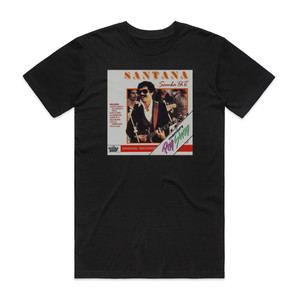 Santana Samba Pa Ti 1 Album Cover T-Shirt Black
