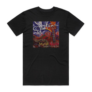 Santana Maria Maria Album Cover T-Shirt Black