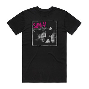 Sum 41 Underclass Hero 2 Album Cover T-Shirt Black Sum 41 Underclass Hero 2 Album Cover T-Shirt Black