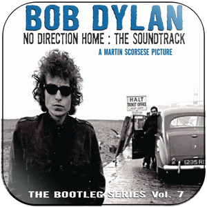 Bob Dylan No Direction Home Bootleg Volume 7 Exclusive Radio Sampler Album Cover Sticker Bob Dylan No Direction Home Bootleg Volume 7 Exclusive Radio Sampler Album Cover Sticker