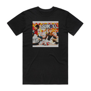 Sum 41 Fat Lip Album Cover T-Shirt Black Sum 41 Fat Lip Album Cover T-Shirt Black