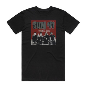 Sum 41 The Hell Song 2 Album Cover T-Shirt Black Sum 41 The Hell Song 2 Album Cover T-Shirt Black