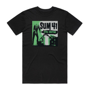 Sum 41 Still Waiting 5 Album Cover T-Shirt Black Sum 41 Still Waiting 5 Album Cover T-Shirt Black