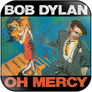 Bob Dylan Oh Mercy Album Cover T-Shirt Black