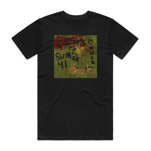 Sum 41 Chuck 1 Album Cover T-Shirt Black Sum 41 Chuck 1 Album Cover T-Shirt Black