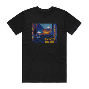 Synco 85 89 Album Cover T-Shirt Black Synco 85 89 Album Cover T-Shirt Black